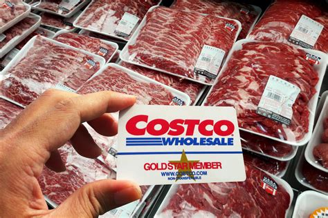 Meat and poultry at Costco